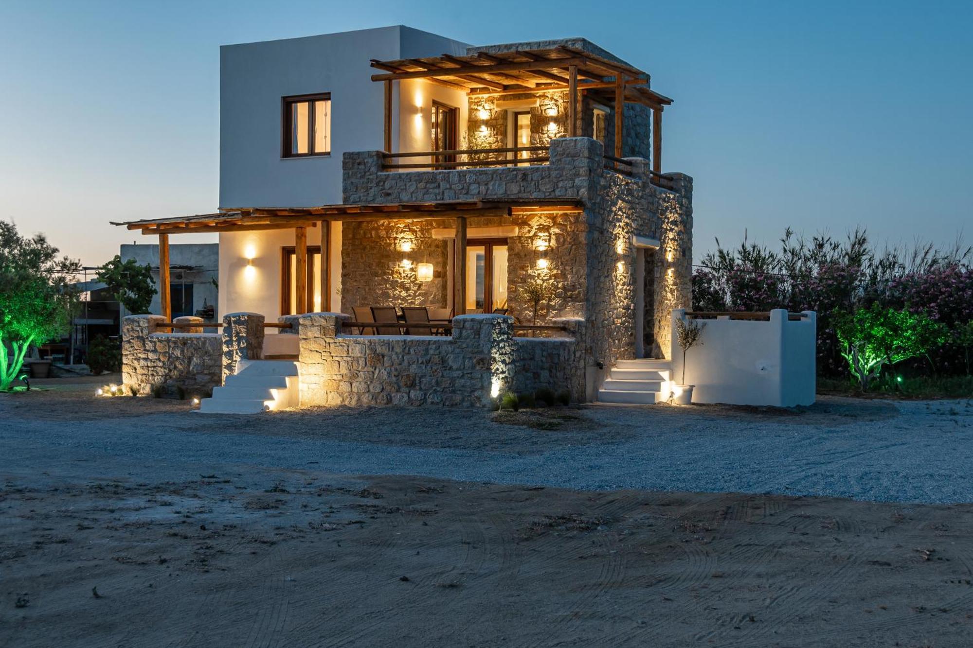 Naxos Beachwalk Villa Plaka Maragkas Luaran gambar