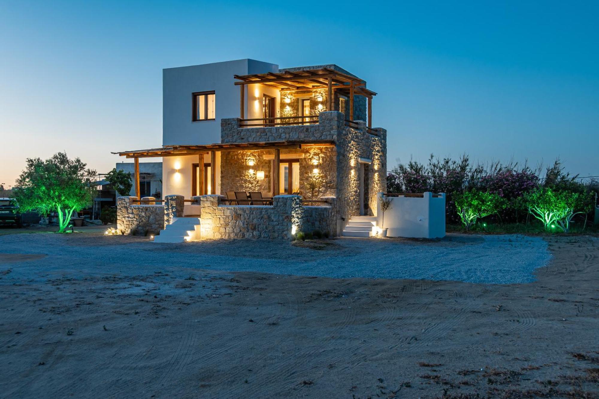 Naxos Beachwalk Villa Plaka Maragkas Luaran gambar
