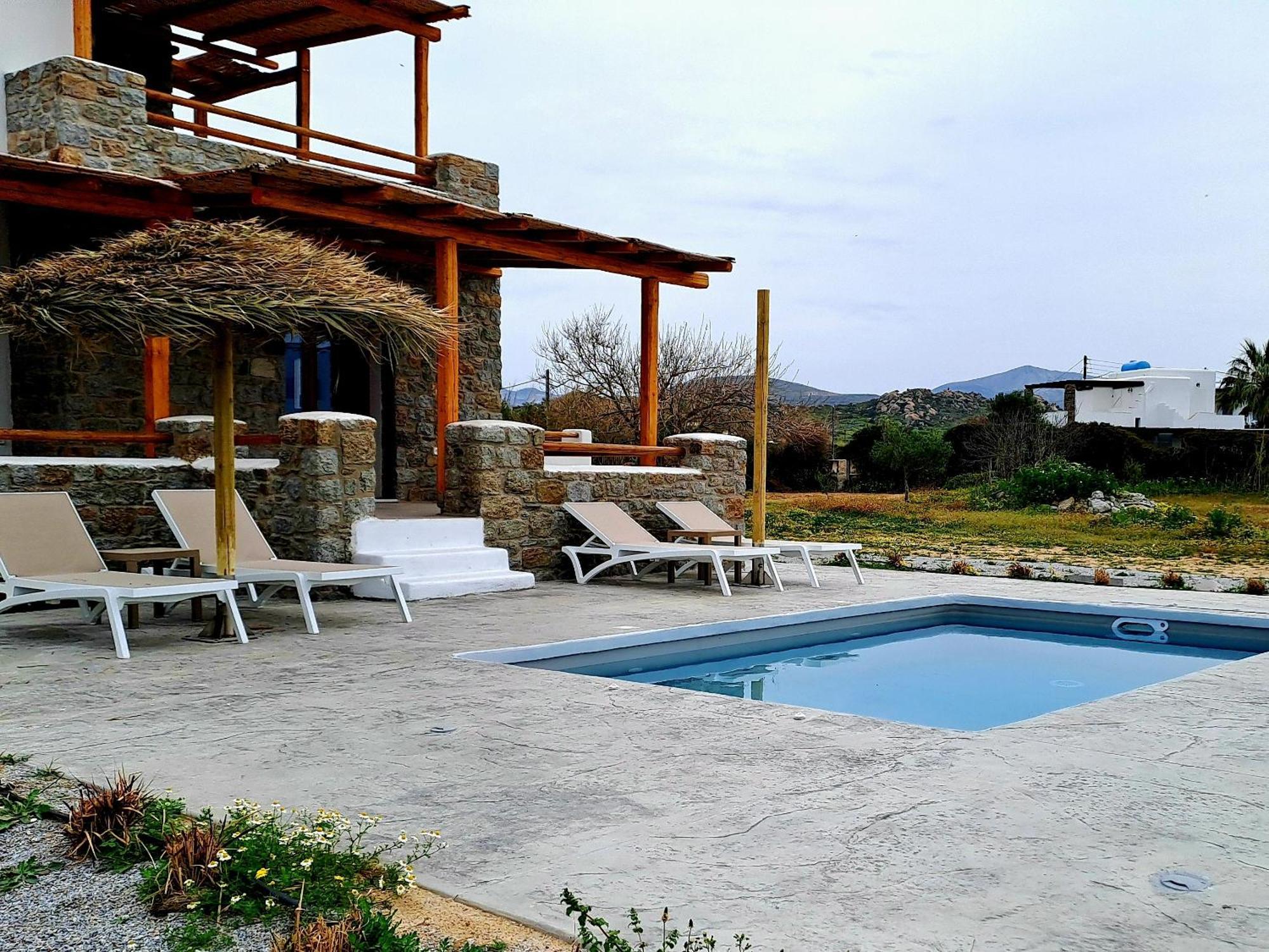 Naxos Beachwalk Villa Plaka Maragkas Luaran gambar